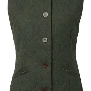 Solange Der Vorrat Reicht Chevalier Weste Tweed Allington, Dark Green